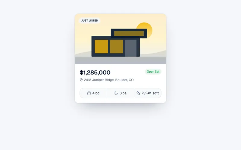 Tilt card preview